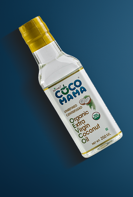 Coco Mama - Organic Extra Virgin Coconut Oil, 250 ml (pack of 1, 2, 4 & 6)